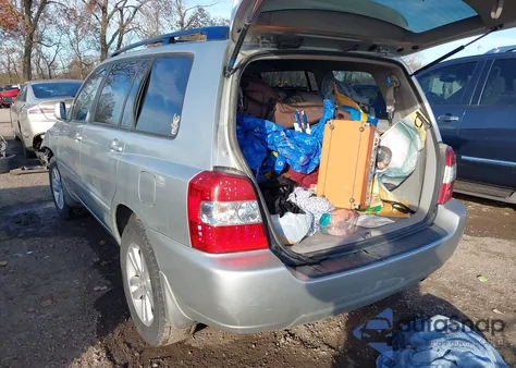 2007 Toyota Highlander Hybrid V6 from USA, damaged, VIN JTEEW21A570046033